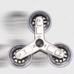 Shopping cart replacement parts for stair-climbing laundry carts, triangular clamp bearings, 2 luggage wheels